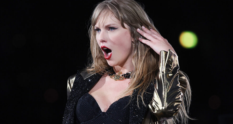 Taylor Swift mocked for “granny panties” after dress opens up unexpectedly in front of fans