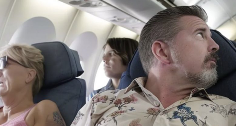 Boy Didn’t Stop Kicking My Seat during a Long Flight – My Dad Taught His Parents a Nice Lesson