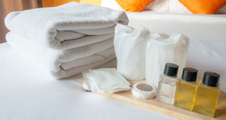 Hotels no longer providing small bottles of lotion or shampoo beginning in 2025