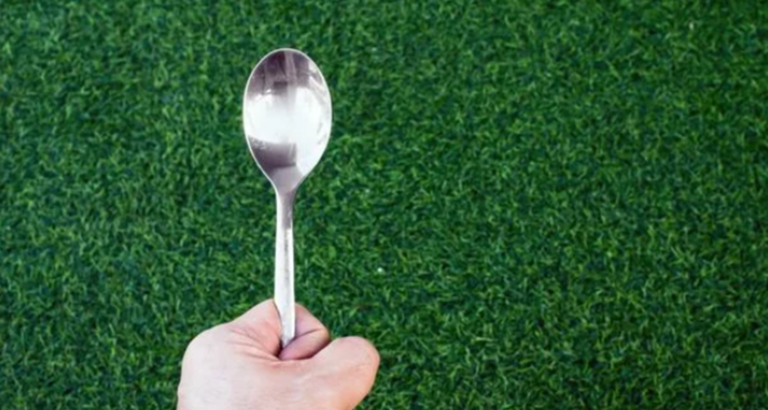 I have found out why many of my neighbours are placing spoons in their front yards.