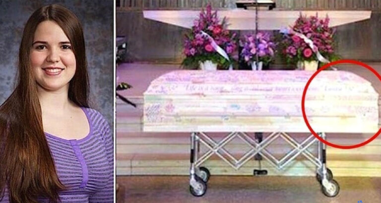 Teen Girl Dies, Then Mom Looks Closer At Her Casket And Realizes Notes Are Scribbled All Over It
