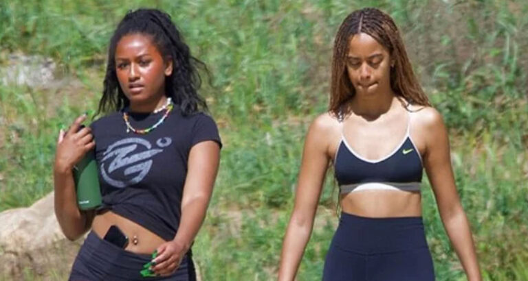 First Daughters Sasha and Malia Obama Were Spotted Attending Drake’s After-Party