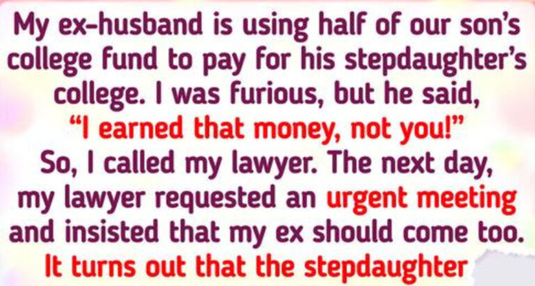 My Ex Was Wasting Our Son’s College Money on His Stepdaughter