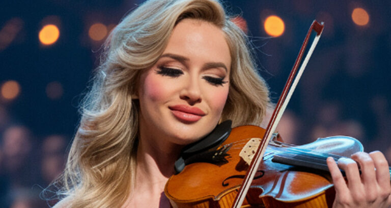 A woman named Gabriella steps onto the Americas Got Talent stage with a quiet confidence, introducing herself as a violinist, The crowd and judges brace for what seems like a predictable performance