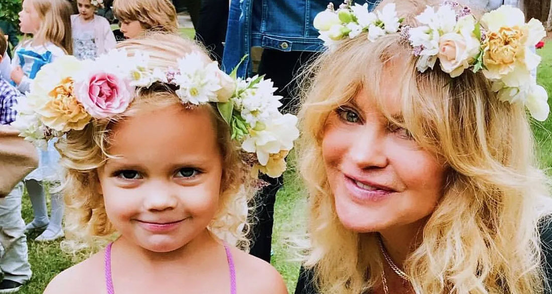 Goldie Hawn’s Granddaughter Looks Like Her Twin