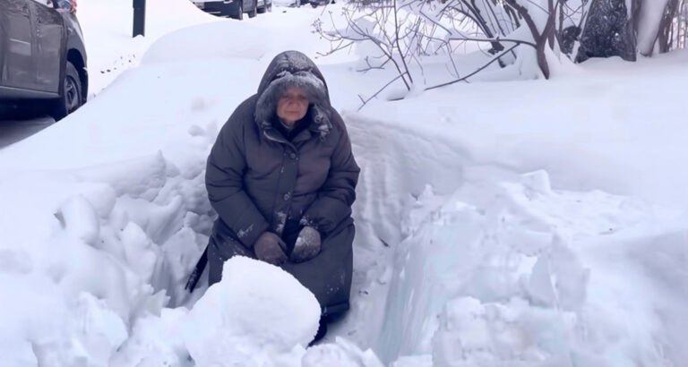 On My Way to Work, I Found an Elderly Woman Almost Frozen in a Snowdrift Near My House, What She Gave Me Changed Everything