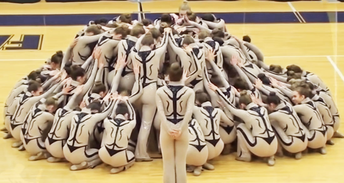 You Won’t Be Able To Take Your Eyes Off HUGE Texas Dance Troupe the Emerald Belles