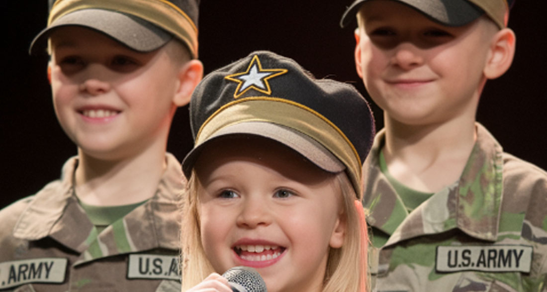 Young Girl Steps Onto the Stage to Sing an 80 Year Old Classic, What Happens Next Leaves the Audience in Absolute Shock