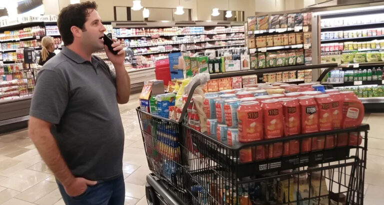Whenever It’s Time to Pay at the Grocery Store, My Husband Pretends to Get a Call and Walks Away – This Time, I Taught Him a Lesson He’ll Never Forget