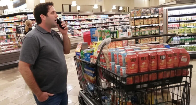 Whenever It’s Time to Pay at the Grocery Store, My Husband Pretends to Get a Call and Walks Away – This Time, I Taught Him a Lesson He’ll Never Forget