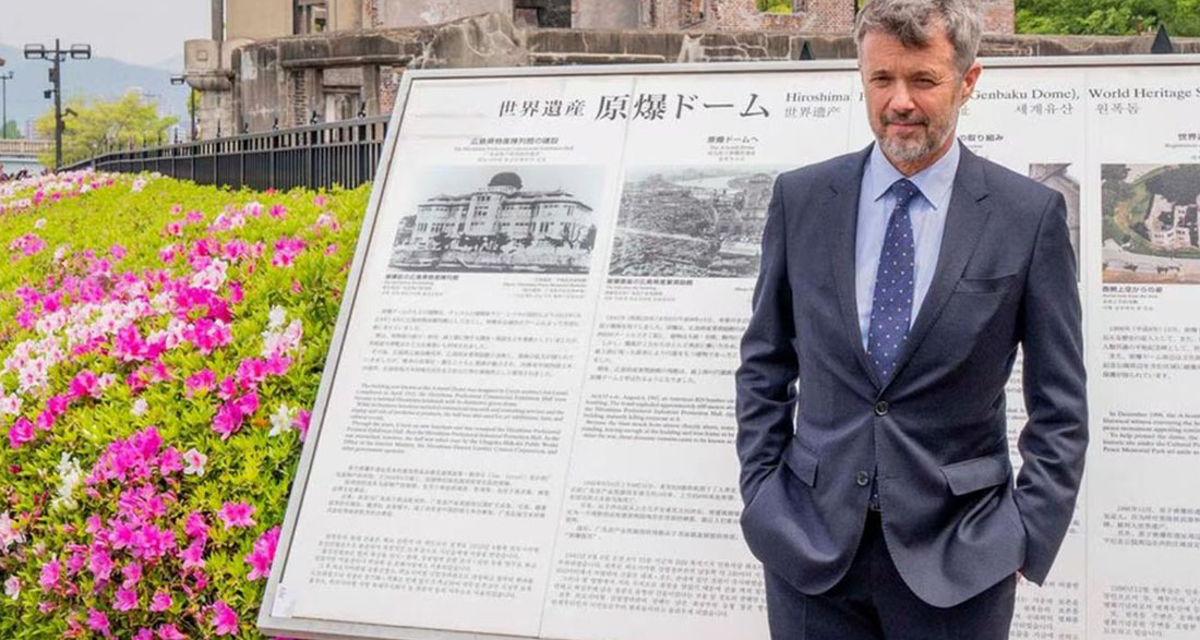 King Frederik: In Hiroshima, He Is Reminded of a Painful Faux Pas