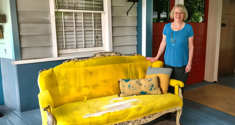 My Stepmother ‘Gifted’ Me an Old, Smelly Couch — When She Saw What I Did With It, She Demanded $2,500 From Me