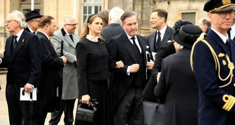 Princess Madeleine: Husband Chris O’Neill Stands by Her Side at Memorial Service