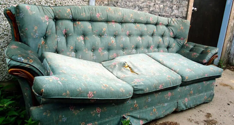 I Bought a $20 Couch at a Garage Sale, and It Changed My Life in a Day