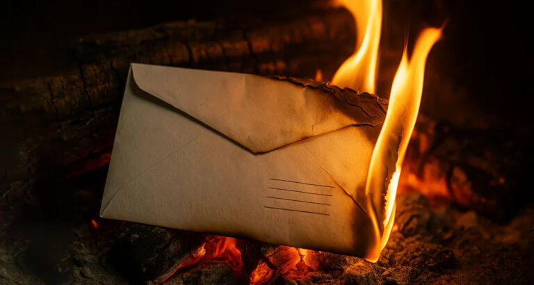 I Was Cleaning out After My Divorce and Tossing Old Documents Into the Fire When One Letter Stopped Me Cold — Story of the Day