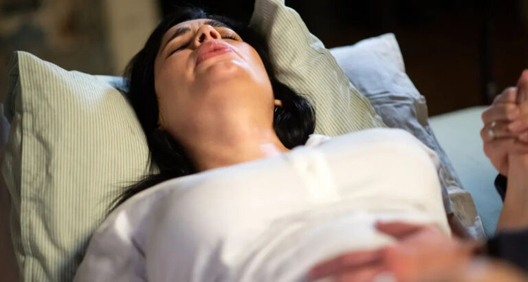 My MIL Insisted on Being Present for My Home Birth — But Then She Slipped Out of the Room, and I Heard Strange Voices Outside