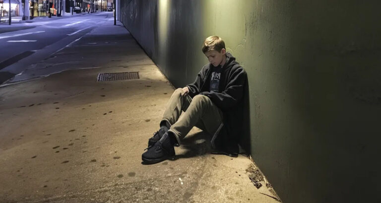 Rich Man Humiliates Boy Shining Shoes in Underpass