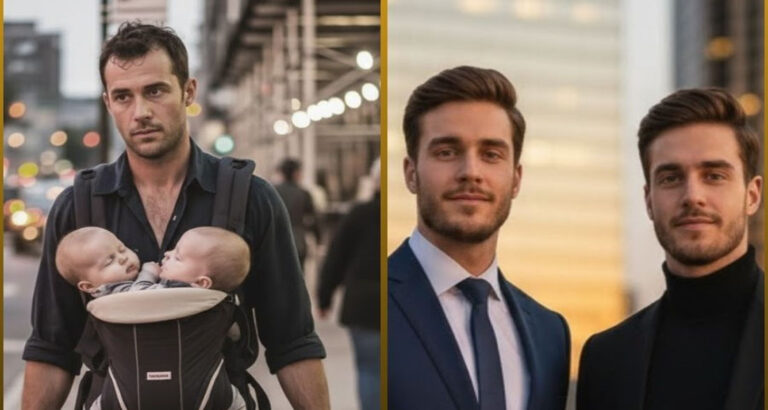 “From Abandoned to Billionaire: The Remarkable True Story of a Father’s Devotion and His Twin Sons’ Rise to the Top.”