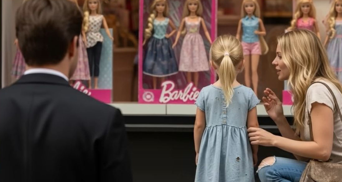 “I CAN’T GIVE YOU A BARBIE DOLL FOR YOUR BIRTHDAY” — THEN THE CEO LEFT THE SINGLE MOM IN TEARS…
