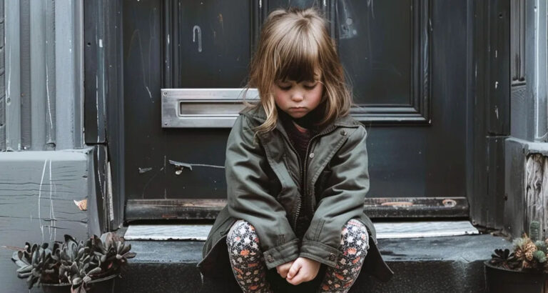 I Opened My Door and Saw a Crying Little Girl Who Claimed Her Mom Is in My House