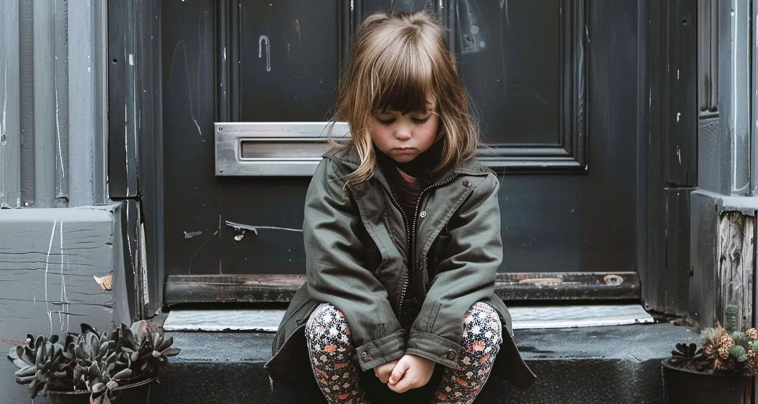 I Opened My Door and Saw a Crying Little Girl Who Claimed Her Mom Is in My House