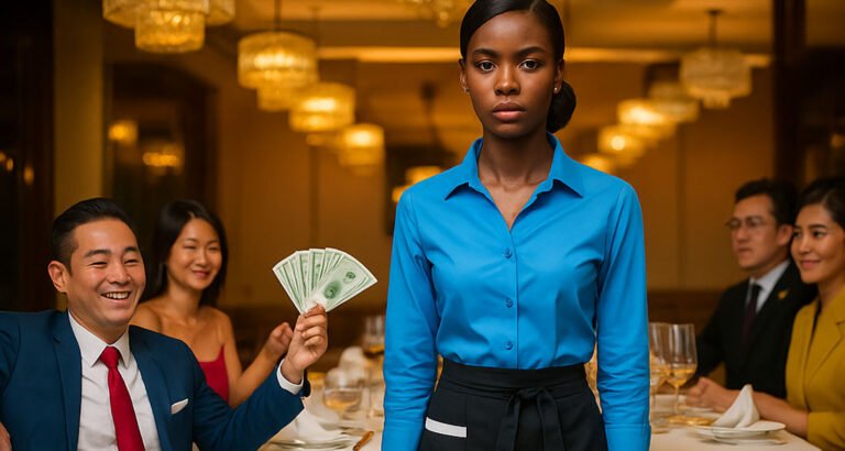 “I’LL GIVE YOU $100K IF U SERVE ME IN CHINESE”—MILLIONAIRE Mocked…BLACK Waitress Spoke 9 LANGUAGES