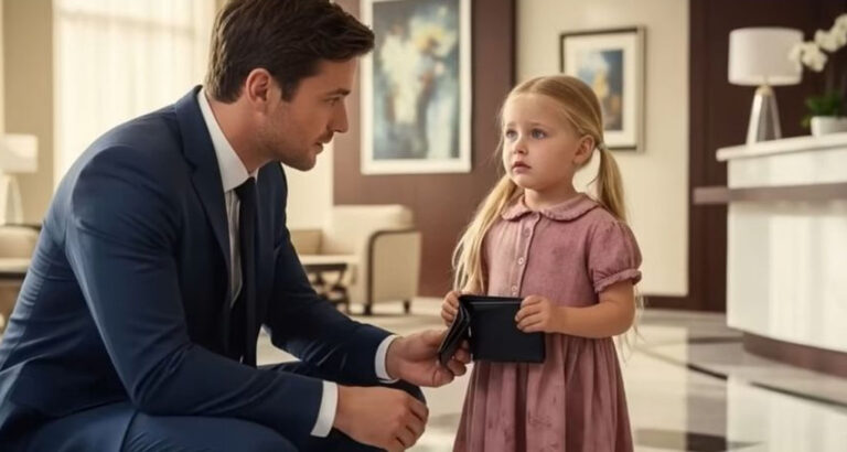 “MOM TAUGHT ME NOT TO KEEP WHAT ISN’T MINE!” — THE POOR LITTLE GIRL’S HONESTY MOVED THE CEO TO TEARS