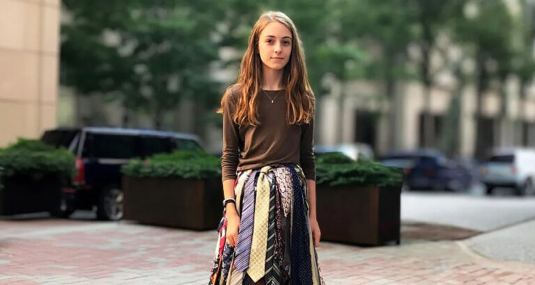 My Stepmom Destroyed the Skirt I Made from My Late Dad’s Ties—Karma Knocked on Our Door That Same Night