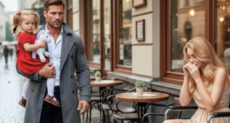 Paralyzed Woman Left Alone at Café on First Date—Then a Stranger CEO with a Little Girl Walked Up…