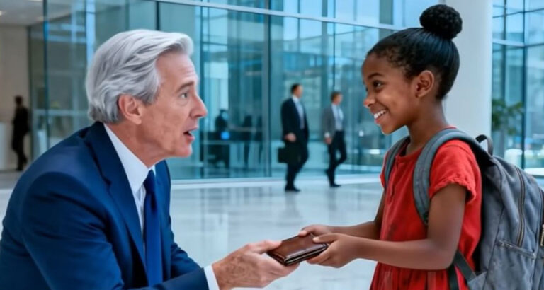 Poor Girl Returns a Lost Wallet to a Billionaire, What Happened Next Changed Her Life Forever