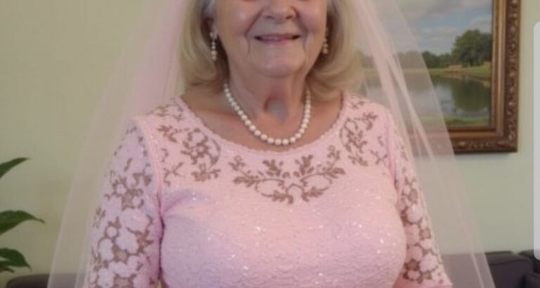 She Laughed at My Pink Wedding Dress at 60 — Until My Son Stood Up and Spoke the Truth