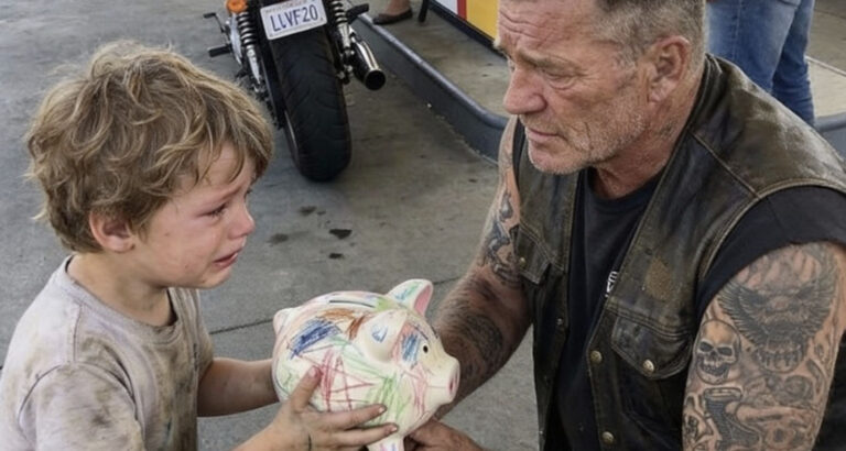 The $47 Rescue: How a Child’s Piggy Bank and a Biker’s Fury Broke a Cycle of Violence