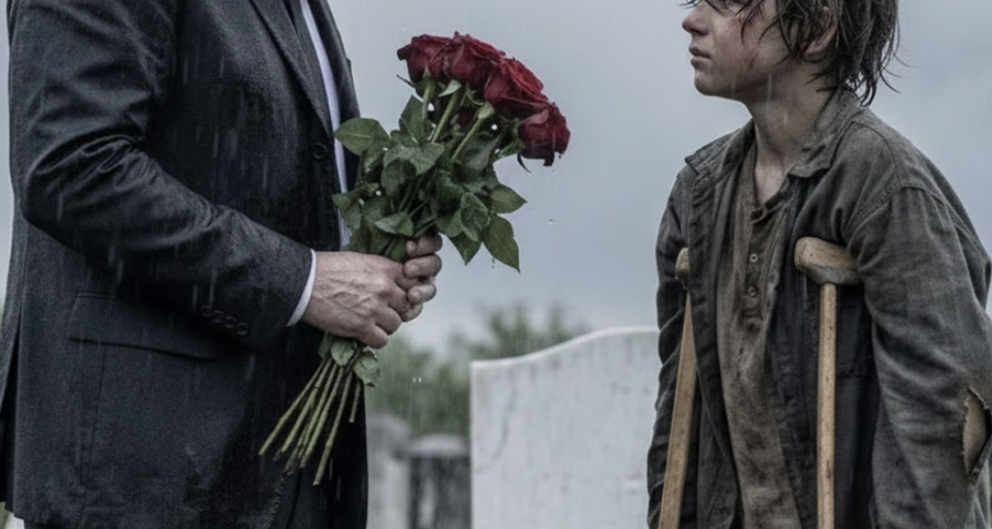 The millionaire froze as the homeless boy spoke the words, “Dad, it’s me. I’m alive.”