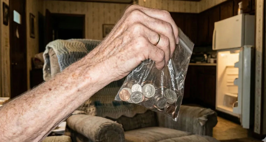 An Elderly Woman Tried to Pay for Her $15 Pizza with a Plastic Bag of Change – So I Made a Decision I Can’t Undo